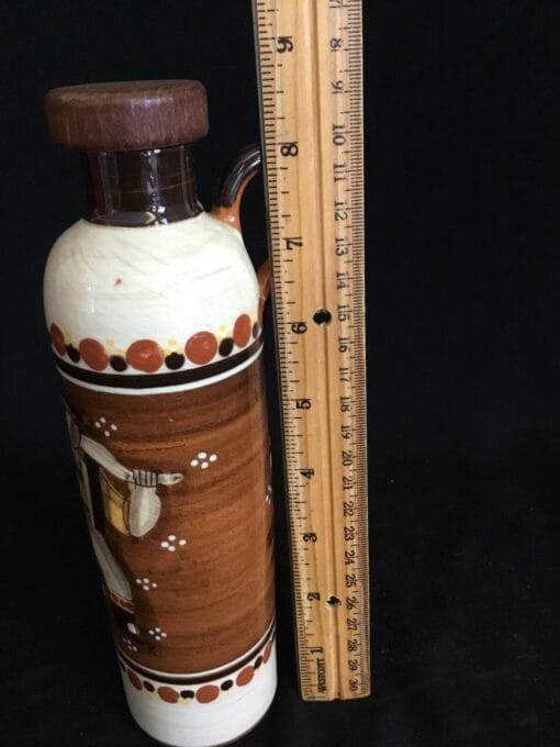 Rare Vintage La Petit Bazar Decanter by Zimmerman – Exquisite Spirit Flask - Image 6