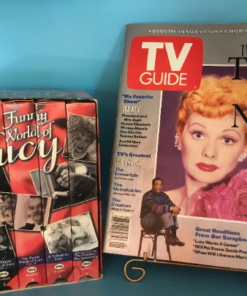 I Love Lucy Funny World VHS 5 Pack- 1997 -Lucy- TV Legends TV Guide 1991 - Lucille Ball tribute