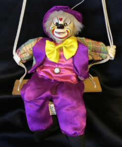 Vintage Swinging Clown Doll