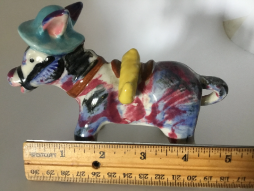 Ceramic Figurines Vintage Donkey - Image 5