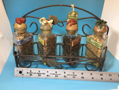 Vintage De Fuellie spice set - Image 9