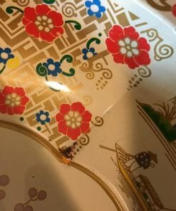 Vintage 1971 Vintage Daher Decorated Ware Metal Tin Dish Serving Tray Platter-Made in England