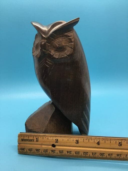 Hand Carved Ironwood Barn owl