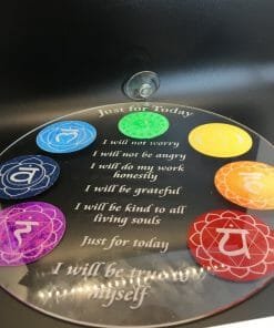 Handmade Reiki Acrylic Charger Daily Vibes