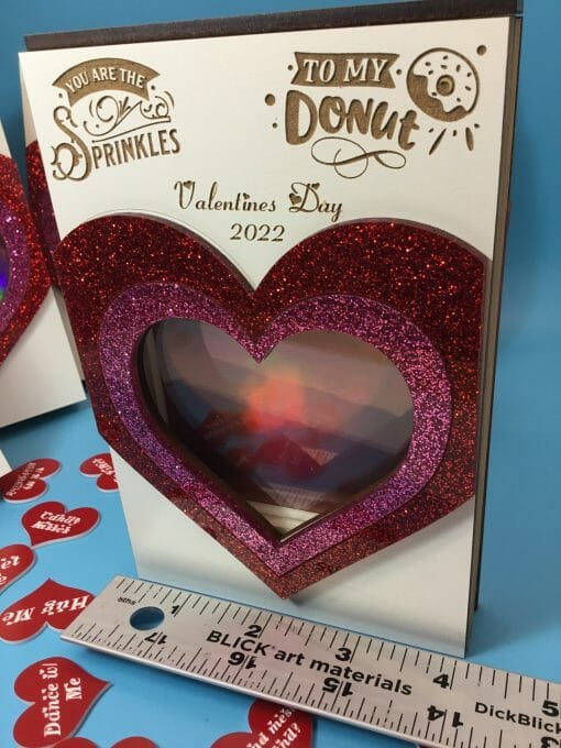 Valentines Day Love Box- "Candy" Heart (engraved) Box for that special loved one! Customized Engraved Valentines day gift