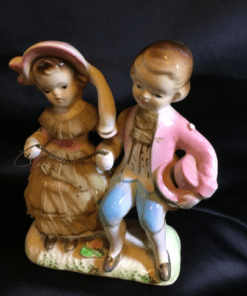 Vintage Japan Porcelain Decoration Gentleman Caller