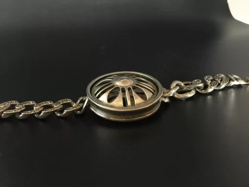 Vintage Spinner Centerpiece Bracelet - Image 3