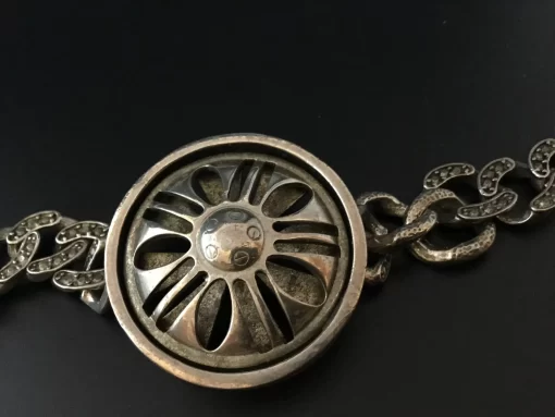 Vintage Spinner Centerpiece Bracelet - Image 5