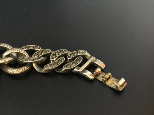 Vintage Spinner Centerpiece Bracelet - Image 9