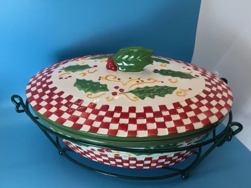 Holly Holiday Serving Set - Image 5