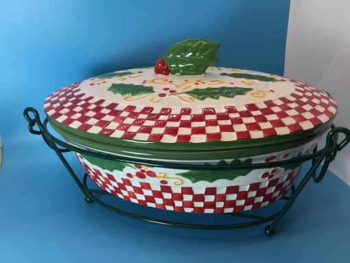 Holly Holiday Serving Set - Image 6