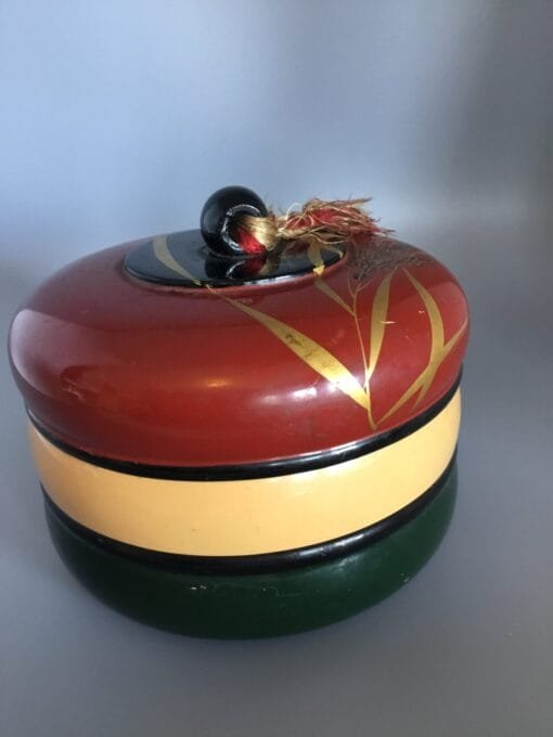 Vintage Powder Box - Vanity Jewelry-Trinket Holder