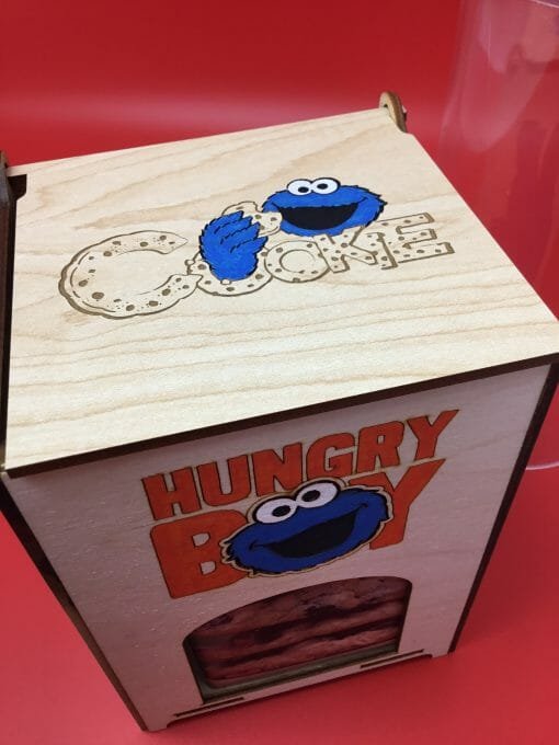 Hungry Boy Cookie Box - Cookie  stash- Monster Mash-'em up Cookie time! - Image 8