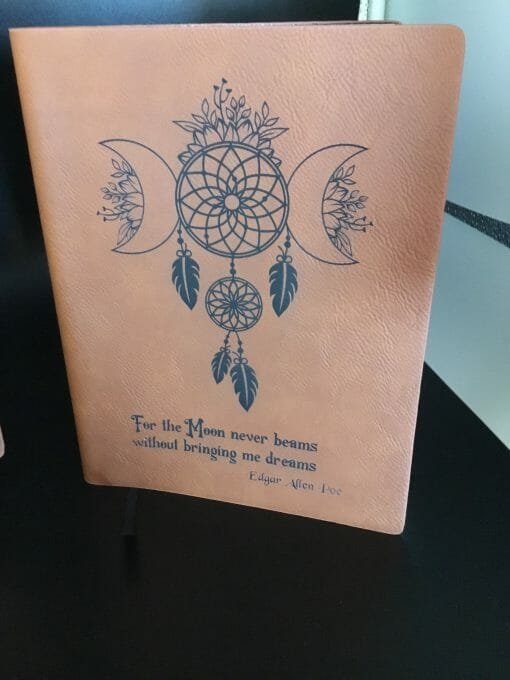 Dream Journal -Custom Engraved Dream note pad - Dreamers Delight - Image 12