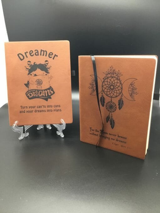 Dream Journal -Custom Engraved Dream note pad - Dreamers Delight - Image 2