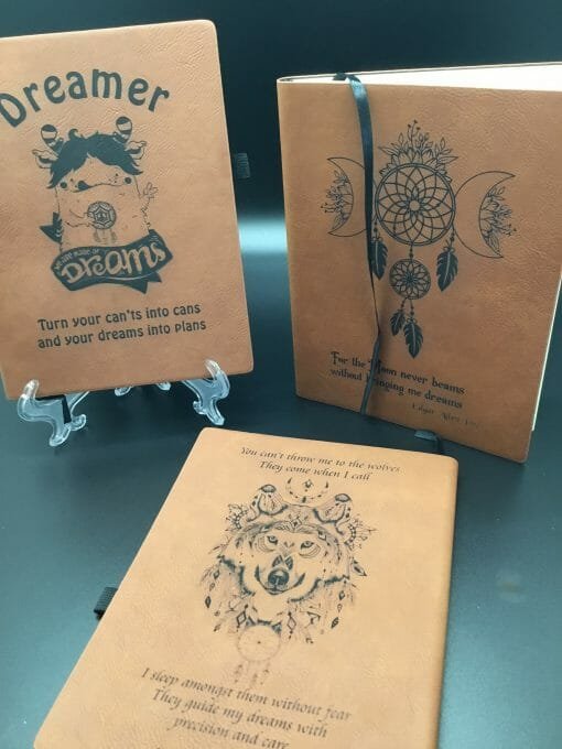 Dream Journal -Custom Engraved Dream note pad - Dreamers Delight - Image 19