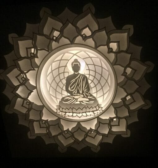 Zen Light Box- Meditative light
