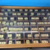 Full View of Vintage Rubber Stamp Set with Case